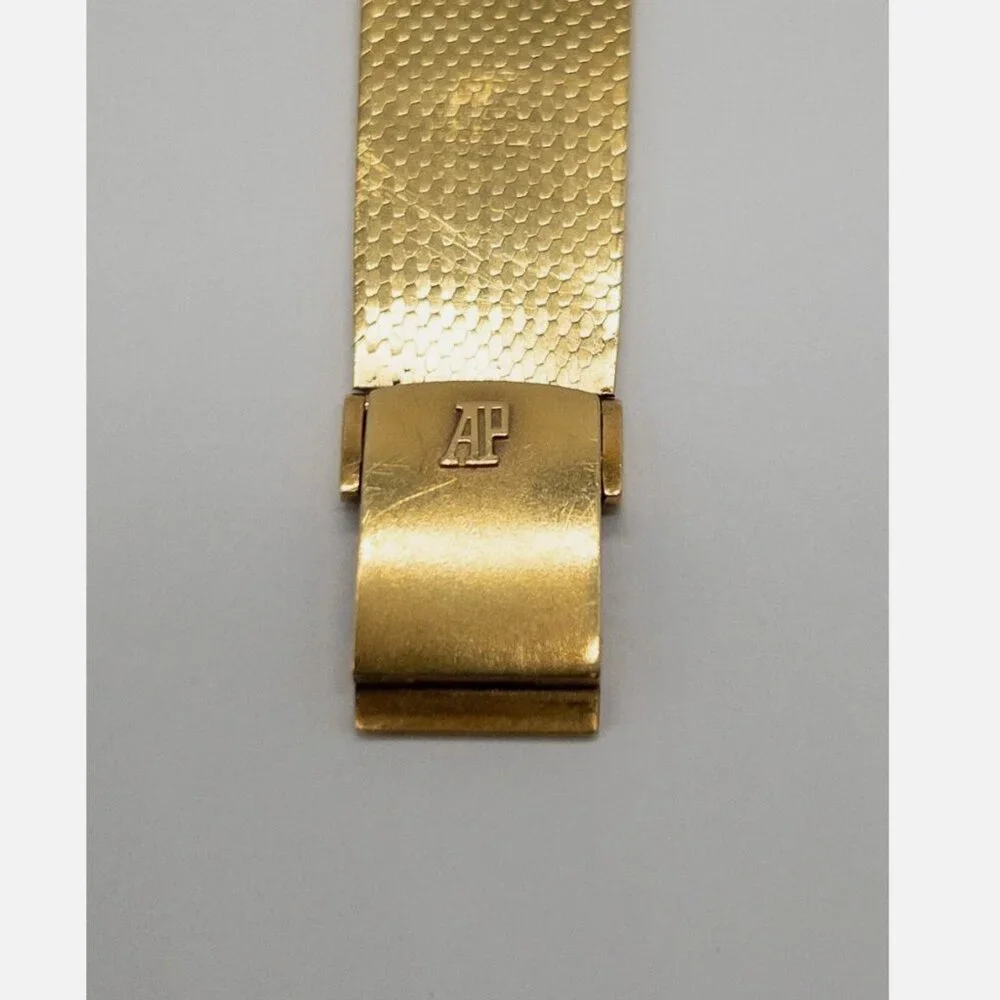 Vintage Audemars Piguet Mens 18k Yellow Gold Dress Watch